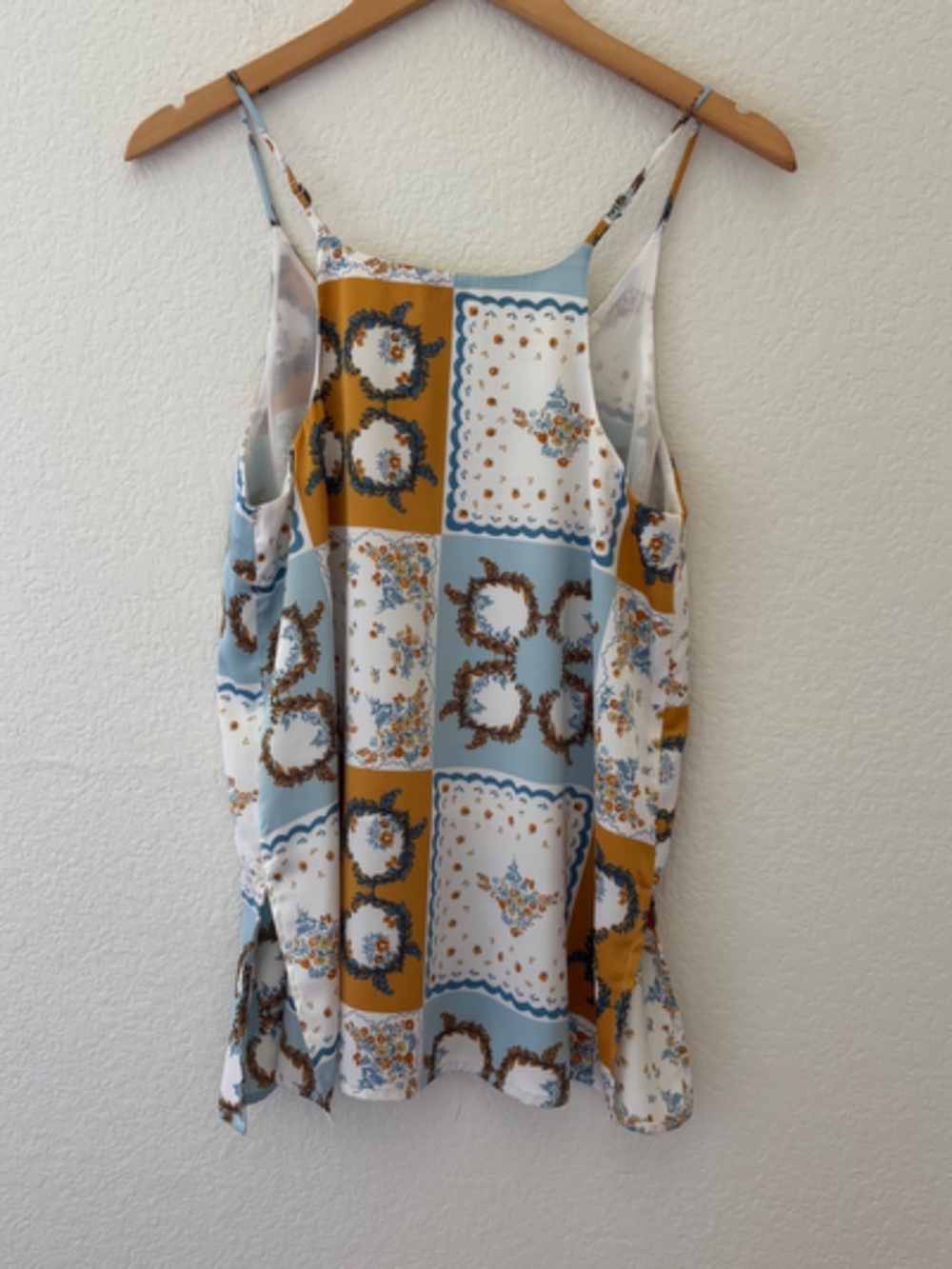 Joie scarf print adjustable strap swing camisole tank size Small - Picture 4 of 8